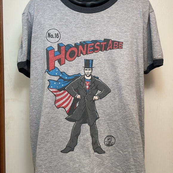 Ford Theatre Other - Ford theater unisex size large, gray T-shirt. Honest Abe.